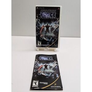 Star Wars The Force Unleashed Sony PSP - 2008 - CIB w/Manual